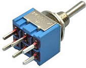 MTS-203 ������� ON-OFF-ON (6pin) 6A 125VAC